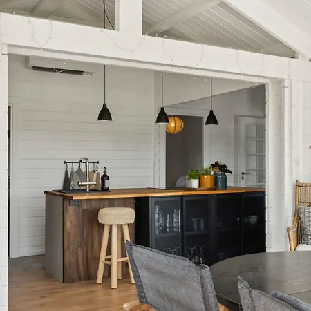 Cozy Wooden With A Great Terrace